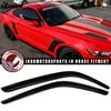 Compatible with 15-17 Ford Mustang Acrylic Window Visors 2Pc Set