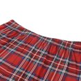 thumbnail image 4 of Christmas Family Matching Pyjamas Sets Reindeer Pattern Long Sleeve Tops+Plaid Pants Sleepwear Loungewear, 4 of 6