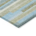 thumbnail image 4 of Addison Rugs Chantille Indoor/Outdoor Transitional Stripes Sky Washable Rectangle Rug, 3' x 5', 4 of 6