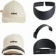 thumbnail image 1 of Juego de 4 dobladores de visera para sombreros (2 estilos diferentes). Herramienta para dar forma a la visera del sombrero. Moldeador de visera de plástico., 1 of 6