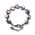 thumbnail image 1 of SONGCHANGJEWELRY Pulsera DIY con Dijes JJK – 9 Mini Caras de Anime en Estilo Chibi – Gojo, Yuji, Sukuna, Panda y Más – Cadena de Aleación Removible para Fans y Coleccionistas, 1 of 9