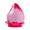 Hot Pink, variant on Decorative Resin Water Drop Shaped Paperweight with Embedded Glitter for Office Desk Home Decor Gift Ornament