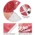 thumbnail image 2 of GZHJMY Valentine's Day Tree Skirt Home Decoration Large Round Hearts Christmas Tree Skirt for Holiday Party Home Christmas Day Ornaments, 47.2", 2 of 6