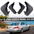 thumbnail image 2 of Mud Flaps for Mercedes-Benz W212 E-Class 09-13 Mudguards Splash Guards Mudflaps, 2 of 5