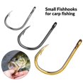 thumbnail image 2 of THKFISH Fishing Hooks Freshwater Fishing Tackle High Carbon Steel Fishing Hooks with Plastic Box 10Sizes 500Pcs, 2 of 6