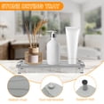 thumbnail image 3 of Dznils Bathroom Diatomite Stone Sink Tray, Water Absorbent Soap Tray, Light Gray, Set of 2, 3 of 10