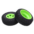 thumbnail image 2 of Juego de llantas y neumáticos para Traxxas Slash 1/10 RC, piezas de mejora de neumáticos de camión de recorrido corto, 2 uds., 2 of 10