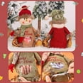 thumbnail image 4 of 2025 New Christmas Gift Bags with Zipper - Santa Snowman Reindeer Themed Large Candy Bags for Holiday Gifts, Apples, Snacks & Decorations, 4 of 6