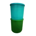 thumbnail image 2 of Tupperware Set of 2 Big Round BPA FREE Storage Container Box Blue Only Christmas Gift 1.1ltr, 2 of 3