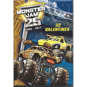 Monster Jam 25 Anniversary Valentine's Day Cards