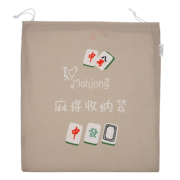 Mahjong Tiles Storage Bag Drawstring Mahjong Tiles Bag Drawstring Pouch