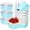 Light Blue, variant on 30 Pack 5oz Square Aluminum Foil Cake Pans With Lids Disposable Baking Cups for Party Picnic Bakeware