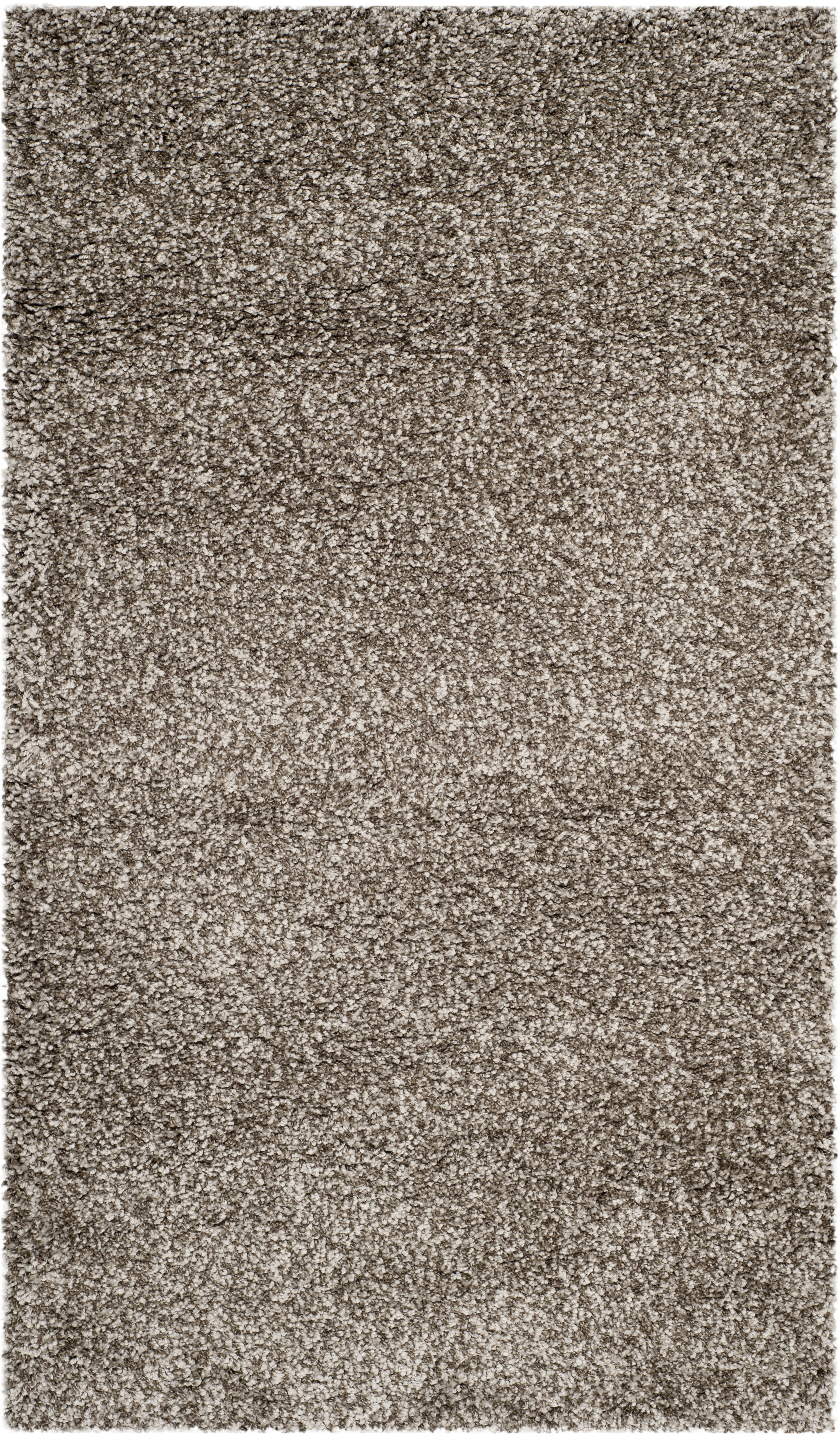 SAFAVIEH Milan Harlow Solid Plush Shag Area Rug, Grey, 3' x 5' - Modern Design, Grey, Non-Shedding & Easy Cleaning, Ultra Plush Thick Pile, Ideal for Living Room, Bedroom, Entryway