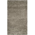 thumbnail image 3 of SAFAVIEH Milan Harlow Solid Plush Shag Area Rug, Grey, 3' x 5' - Modern Design, Grey, Non-Shedding & Easy Cleaning, Ultra Plush Thick Pile, Ideal for Living Room, Bedroom, Entryway, 3 of 13