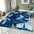thumbnail image 2 of Dreammotif Broken Glass Pattern Modern Area Rug for Living Room - 3.3 x 5 ft Machine Washable, Thin, Non Slip Backing Carpet, 2 of 8