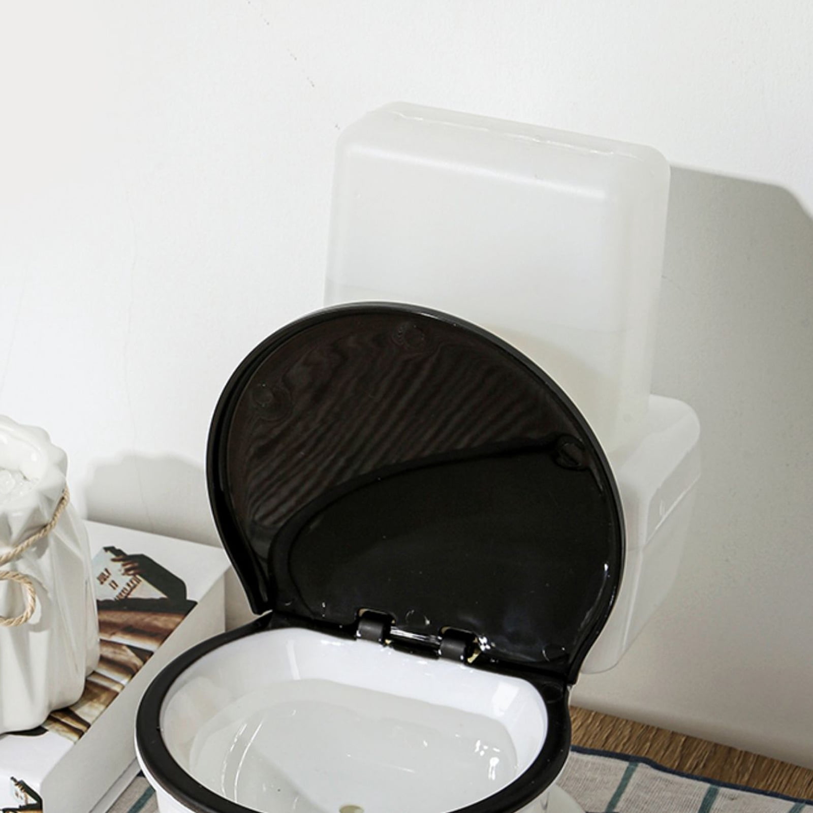 Cats Water Fountain Fed Automatic Pet Dog Drinking Bowl Dispenser No Filter Ultra Quiet Funny Toilet Design 2