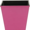 thumbnail image 4 of 5" Hot Pink Recycled Plastic Indoor Outdoor Rectangular Nursery Pot, 4 of 5