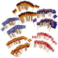 thumbnail image 3 of Abbraccia 6x100 Pieces Decorative Flag Toothpicks Party Food Decorations Canada 6 Pcs, 3 of 10