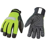 Youngstown Glove Co Cold Protection Gloves,2XL,HiVis Grn,PR 08-3710-10 XXL
