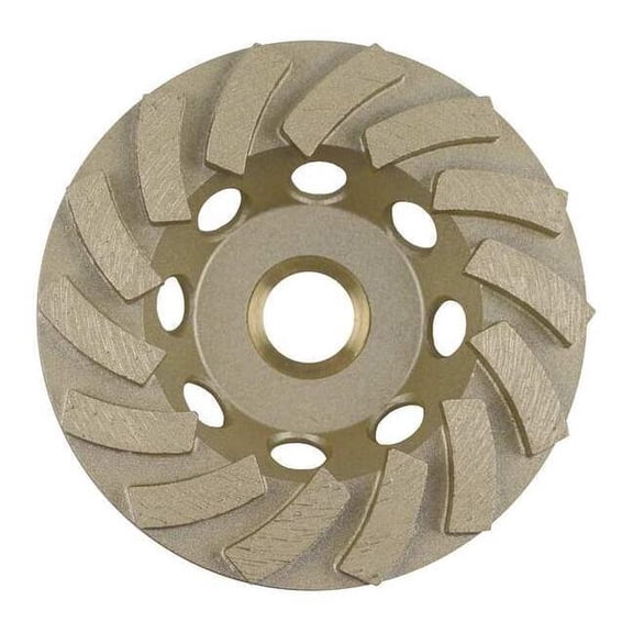 Diamond Vantage Grinding Wheel, Cup, No. Seg. 24, 7 in 07HDDGDX1