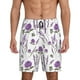 thumbnail image 1 of Fotbe Lavender Flowers Pantalones Cortos de Pijama para Hombre, Ropa de Dormir, Pantalones de Pijama Cortos para Hombre-Large, 1 of 6