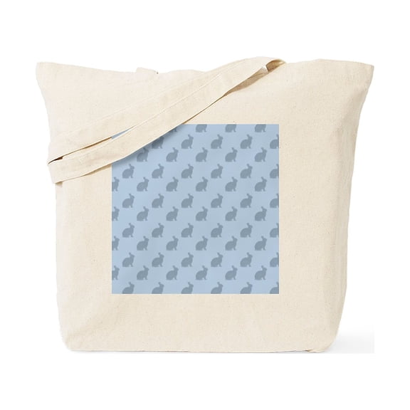 CafePress - Blue Bunnies Tote Bag - Unisex Canvas Tote Bag, Beige, 1-Piece