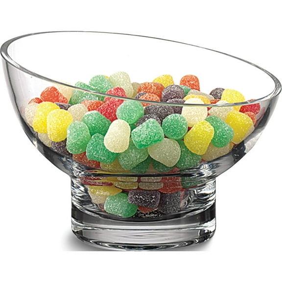 Fashion Badash Crystal Kira Slant Bowl (7 X 4) Made In China gm19722