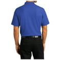 thumbnail image 2 of Yellow Rooster Mens Short Sleeve SuperPro React Male Polo Shirt True Royal 4XL, 2 of 7