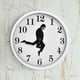 thumbnail image 4 of Reloj de pared Monty Python, divertido y tonto, reloj de pared único con movimiento de barrido silencioso, impresión acrílica de cuarzo para sala de estar, dormitorio, cocina, baño, aula, habitación, 4 of 5
