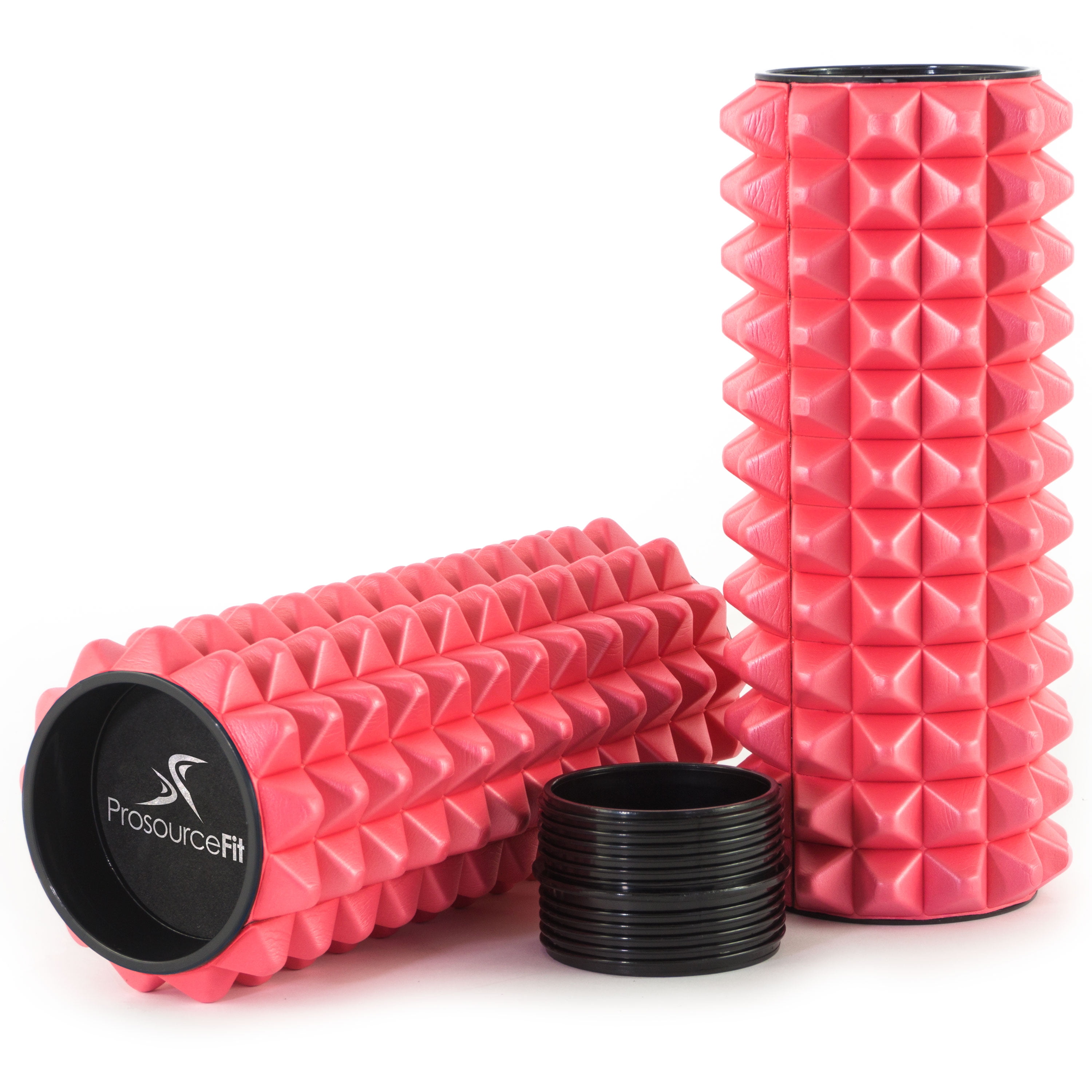 ProsourceFit Premium Spike Bumps 2in1 Sports Massage Foam Roller for