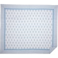 thumbnail image 5 of VHC Brands Farmhouse Blue and White Cotton Channel Stitched Quilt, Luxury King, 5 of 5