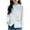 White, variant on Women's Knitted Cardigan Lapel Colorful Button Down Sweater Jackets Lightweight Comfy Causal Outwear With Flat Pocket (M, White)