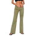 thumbnail image 3 of Txlixc Pantalones de mujer, pantalones de mujer casuales para adultos Txlixc moda, 3 of 6