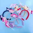 thumbnail image 3 of Sanrio-Diadema de pelo de Hello Kitty para niña y estudiante, accesorios para el cabello, diadema de felpa bonita, Cinnamoroll, 3 of 4