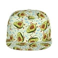 thumbnail image 2 of Haiem Avocado Doing Sport Classic Snapback Cap Flat Bill Hat Baseball Cap Adjustable Size Cotton Dad Hat, 2 of 9