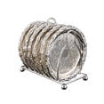 thumbnail image 1 of zhangmingg Gold Metal Display Rack Set with Elegant Stand for Home Bar Kitchen Coffee Desktop Organization, 1 of 6