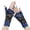 Blue, variant on Gloves for Women Breathable Lace Half Finger Sunscreen Open Finger Driving Decor Gloves Light All Occasion Wear
