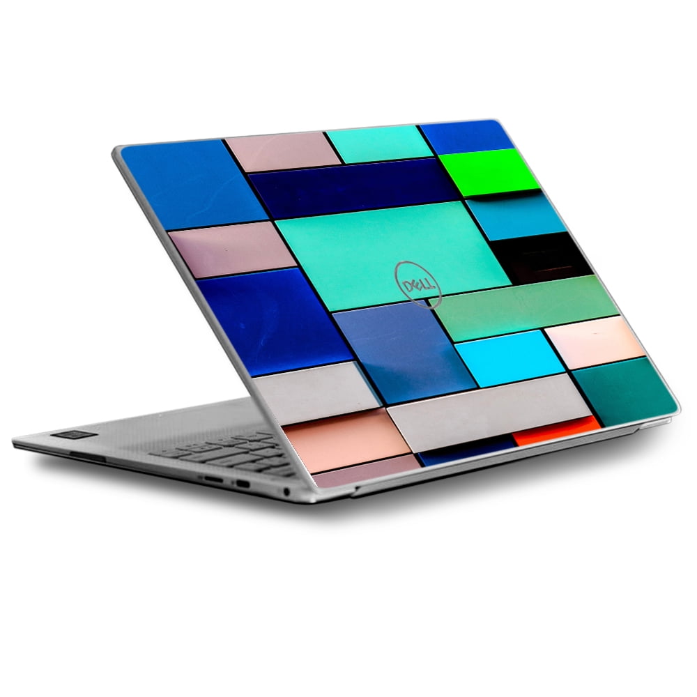 Skins Decals For Dell XPS 13 Laptop Vinyl Wrap Textures Squares
