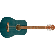 Fender  Model FA-15 Blue 3/4 Size Steel Stringed Acoustic Guitar with Gig Bag
