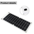 thumbnail image 4 of Portable Solar Charger Solar Power Bank Charger Lightweight Standard USB Output, 4 of 9