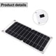thumbnail image 4 of Portable Solar Charger Solar Power Bank Charger Lightweight Standard USB Output, 4 of 9