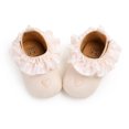 thumbnail image 2 of Lixiuxyad Baby Girls First Walking Shoes Soft Sole Lace Up Sneakers With Embroidered Heart Design For Infant Toddler Fashion Lace-up Sneakers Sizes 11(Toddler 0-6 Months), 2 of 7