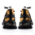 thumbnail image 6 of Halloween Pattern Pumpkin Broom Ghost Spider Web Walking Shoes for Men Woman Lightweight Tennis Fashion Elastic Sports Shoes Cushion Basketball Shoes, 6 of 7