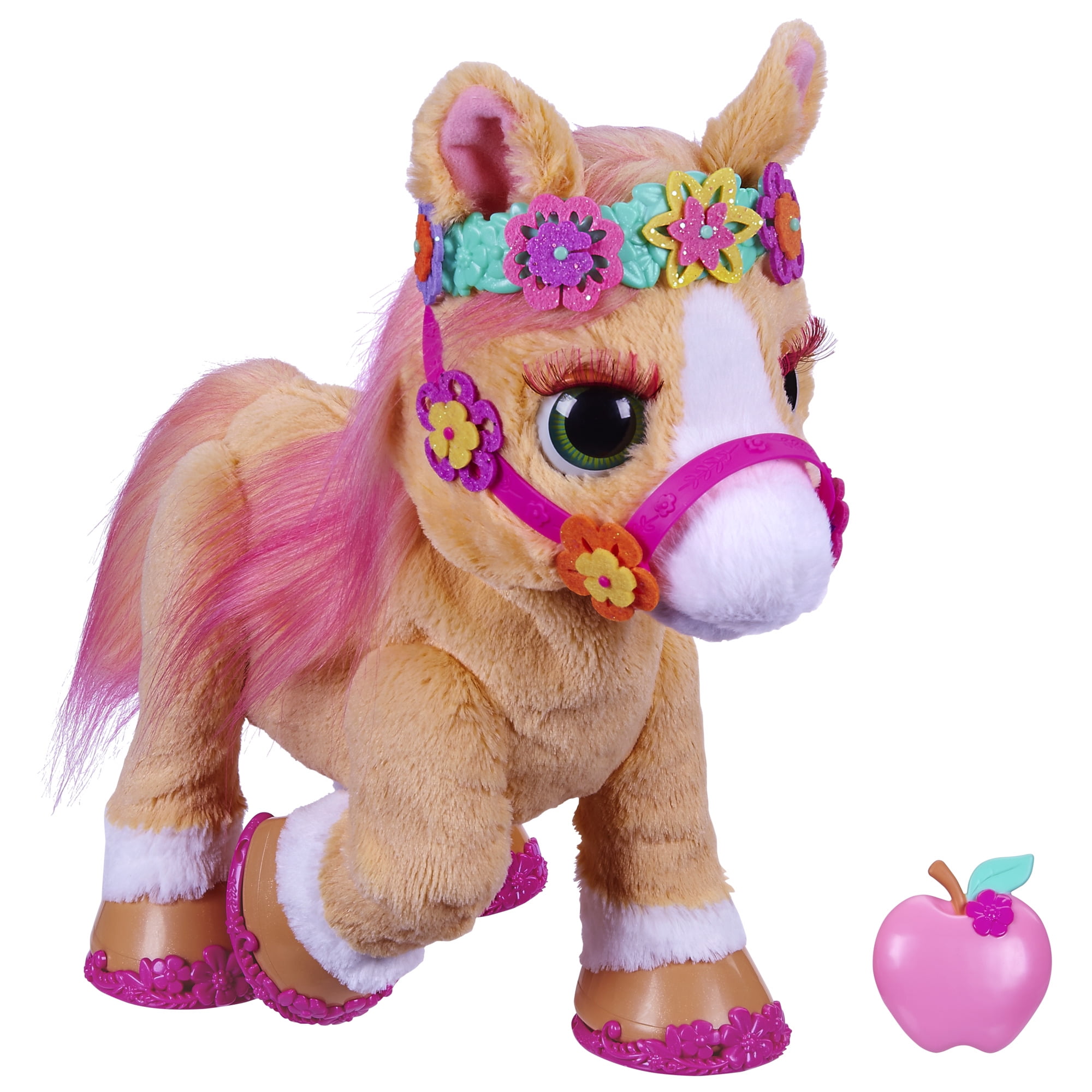furReal Cinnamon, My Stylin Pony Toy, Interactive Pets Toys for 4 Years Old & Up