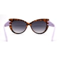 thumbnail image 4 of Girls Kids Size Oversize Cat Eye Retro Sunglasses Tortoise Lavender Smoke, 4 of 4