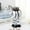 Blanc, variante sur Binwennn Vase en Verre Haut 16 Pouces Boîtes à Plantes Extérieur Grand 60 Pieds Motif Jardinière pour Décoration Intérieure Pot de Fleurs Unique Faon Étagère Décoration Artisanat pour Intérieurs Élégants
