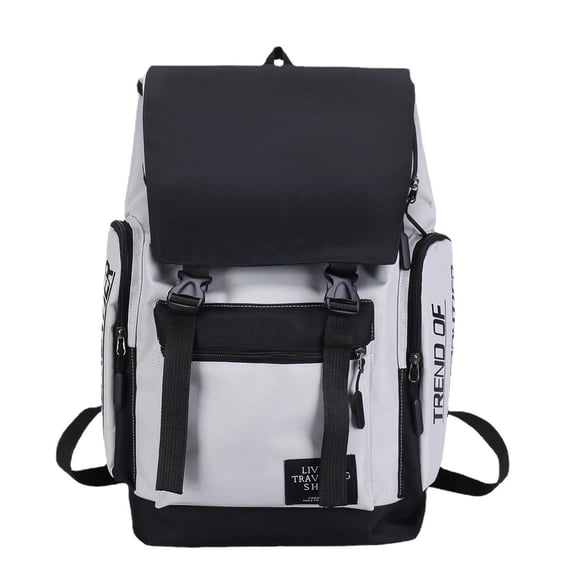 Travel Laptop Backpack, Lightweight Durable School Bookbag Men Woman 18.9" Computer Bag, Water Resistant Outdoor Hiking Backpacks With Multifunction Pockets