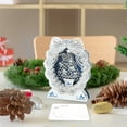 thumbnail image 5 of 3D Up Holiday Greeting Card Featuring Festive Seasonal Message and Gratitude Note Ideal for Christmas Giving, 5 of 5