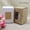 7x7x10cm, variant on 10 pcs  corner window box 7x7x8/10/12/14/16cm paper packaging box, kraft paper gift candy wedding gift box
