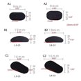 thumbnail image 2 of 40 Pieces Self Adhesive Thin Soft Foam Nosepads Non-Slip Eyeglass Nose Pads Glasses Support Nose Pads Easy to Use skin color, 2 of 5